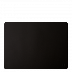 Črn pogrinjek 45 x 32 cm – Elements Ambiente