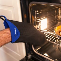 Komplet dolgih kuhinjskih rokavic - Lunasol