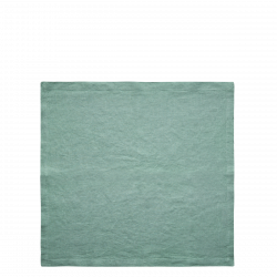 Morsko zeleni laneni prtički 50 x 50 cm 2 kosa - Gaya Ambiente
