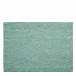 Morsko zeleni laneni prtiček 35 x 50 cm - Gaya Ambiente