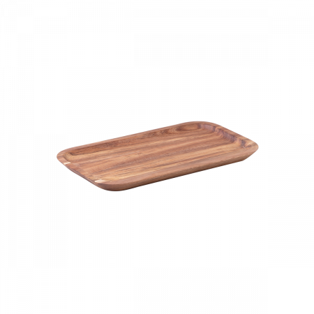 Pladenj pravokotnik srednji Agat 25 x 14 cm - FLOW Wooden
