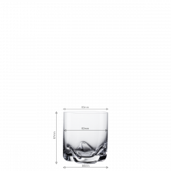 Kozarci Tumbler 300 ml set 4 ks - Anno Glas Lunasol META Glass