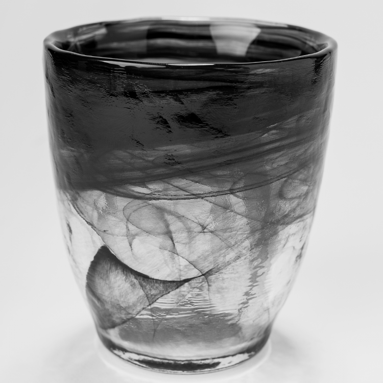 Kozarec črn 300 ml - Elements Glass