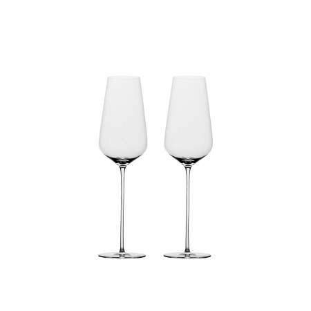Kozarci za šampanjec 300 ml komplet 2 kosov - FLOW Glas Platinum Line