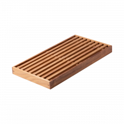 Deska za rezanje kruha Teak 43 x 22,8 x 3,5 cm - GAYA Wooden