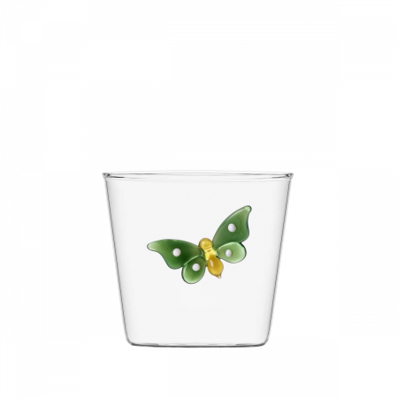 Kozarec z zelenim metuljem 350 ml