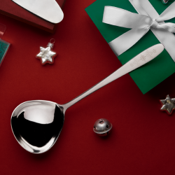 Zajemalka za juho z božičnim graviranjem – Turin