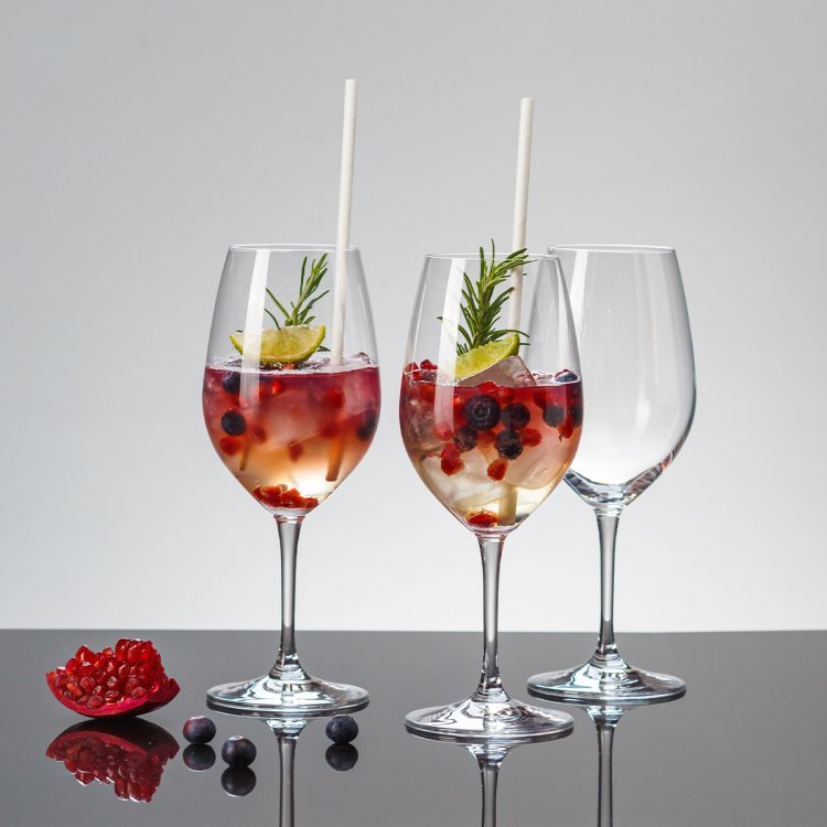 Kozarci za rdeče vino 650 ml komplet 4 kosov - Benu Glas Lunasol META Glass