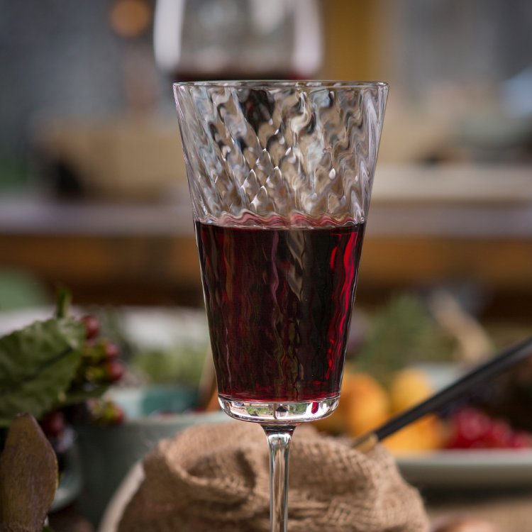 Kozarci za rdeče vino 200 ml komplet 2 kosov - Gaya Glas Premium