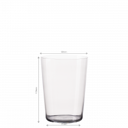 Kozarci Tumbler sivi 515 ml komplet 6 kosov – 21st Century Glas Lunasol META Glass