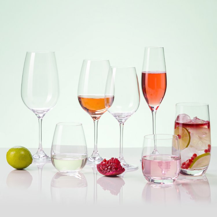 Kozarci Sauvignon blanc 340 ml komplet 6 kosov - Premium Glas Crystal
