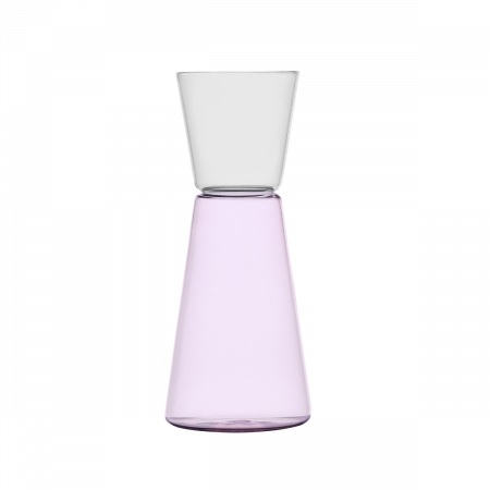 Karafa prozorna/rožnata 750 ml - Ichendorf