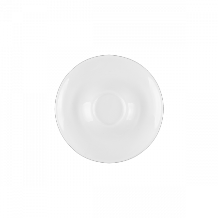 Krožnik za espresso skodelico črn 12,5 cm – RGB