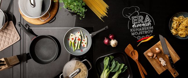 S profesionalno opremo boste lahko doma pripravili hrano kot mišelinski kuharski mojstri
